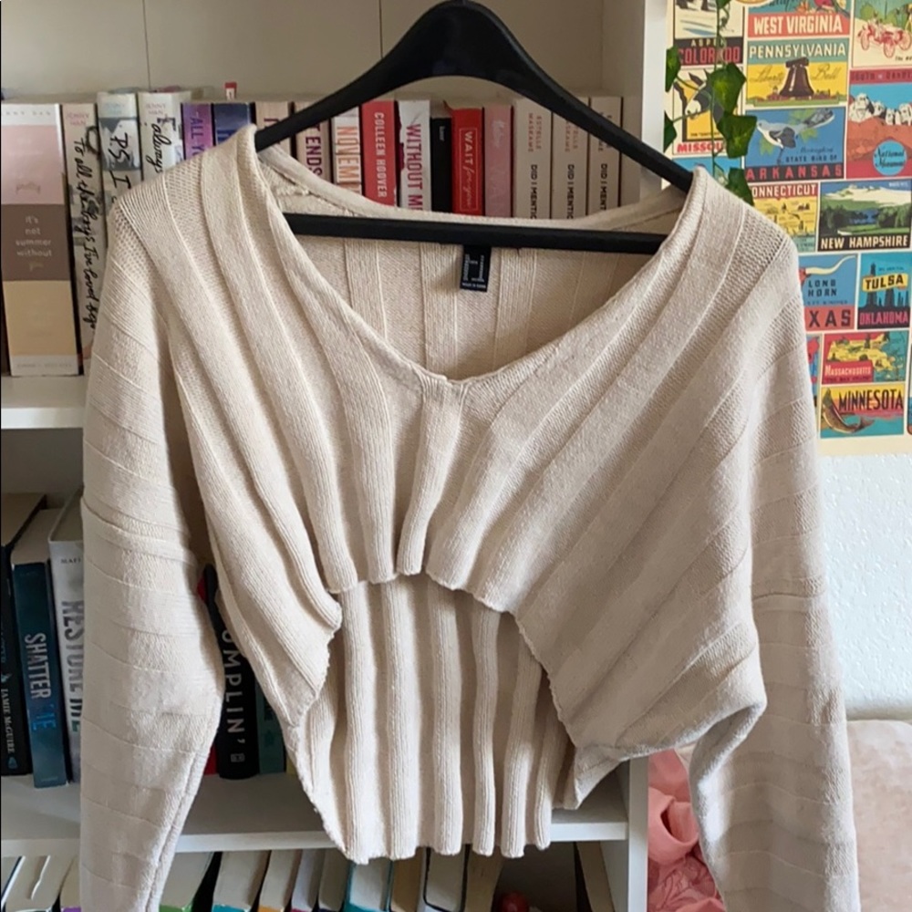 v neck sweater